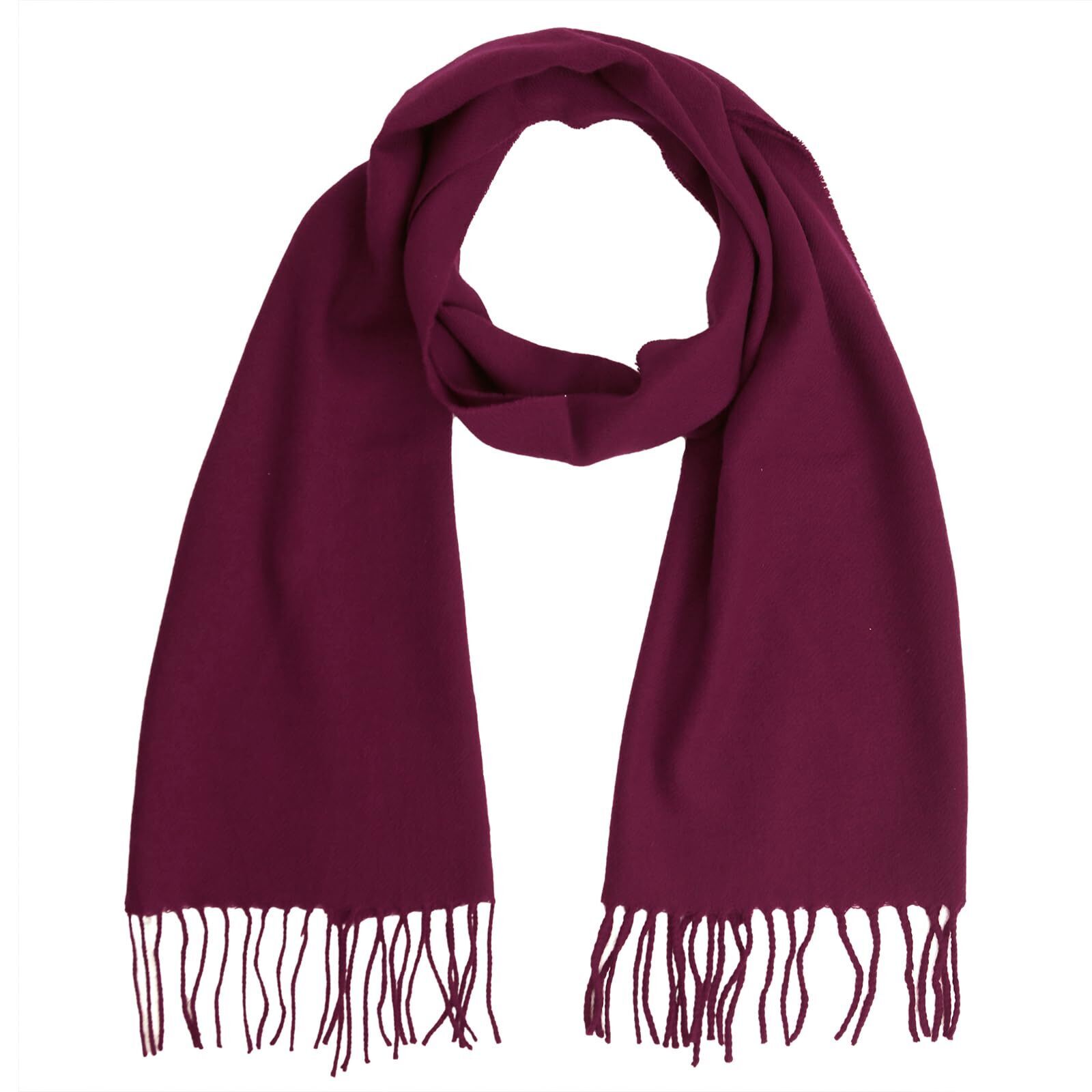 100% Pure Cashmere Knit Scarf For Unisex Women And Men Winter Luxurious 7291
